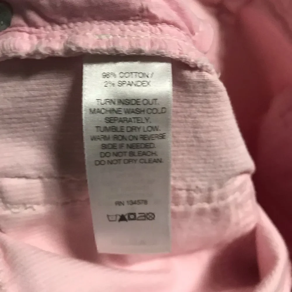Vineyard Vines girls size 12 pink corduroy pants